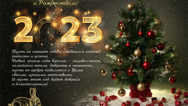 С Новым годом и Рождеством!
